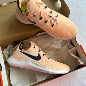 Nike - Peach with Navy- Just Do It training sneakers